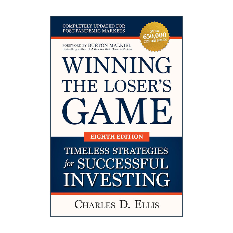 英文原版 Winning the Loser's Game 赢得输家的游戏 精英投资者如何击败市场 第8版 精装 英文版 进口英语原版书籍