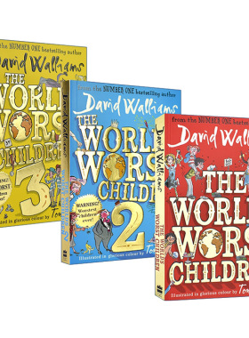 英文原版 The World's Worst Children 世界上最糟糕的孩子 大卫威廉姆斯幽默小说三册盒装 英文版 进口英语原版书籍