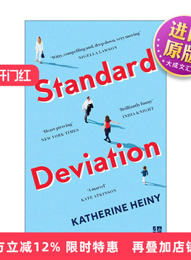 英文原版 Standard Deviation 标准差 凯瑟琳·赫尼 畅销幽默婚姻题材小说 英文版 进口英语原版书籍