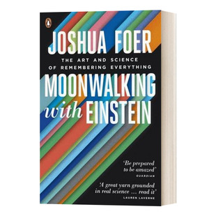 英文原版 Moonwalking with Einstein 与爱因斯坦月球漫步 三步唤醒你的惊人记忆力 英文版 进口英语原版书籍