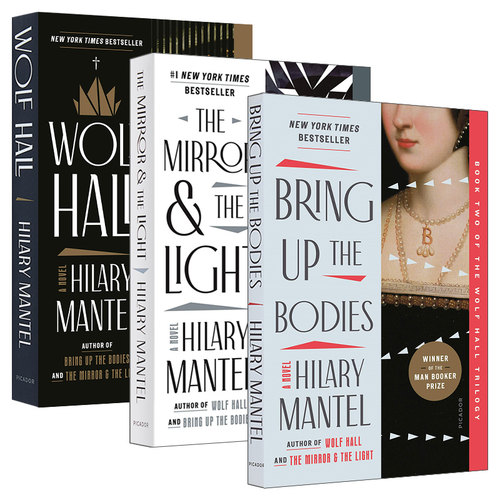 英文原版 Wolf Hall Trilogy 狼厅1-3册 历史小说 Hilary Mantel 提堂 镜与光 英文版 进口英语原版书籍