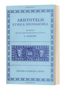 精装 英文原版 Aristotle Ethica Nicomachea 亚里士多德伦理学 英文版 进口英语原版书籍