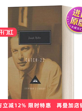英文原版小说 Catch-22 第二十二条军规 Heller约瑟夫·海勒作品 经典文学 精装 英文版 进口英语原版书籍