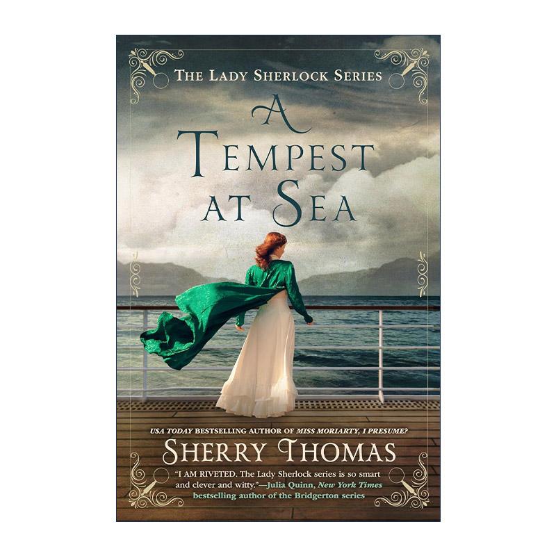 英文原版 A Tempest at Sea Lady Sherlock 07 福尔摩斯小姐7 海上风暴 女性推理小说 Sherry Thomas 英文版 进口英语原版书籍