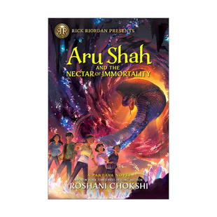 Aru Presents the 波西杰克遜書系 and Riordan Immortality 英文原版 Rick Shah Nectar Pandava 英文版 阿魯沙與永生甘露