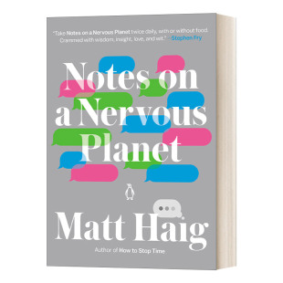 英文版 书籍 焦虑星球笔记 Matt Planet Nervous 进口英语原版 英文原版 Haig马特海格 Notes