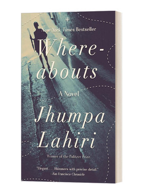 英文原版 Whereabouts 在哪儿 普利策奖得主 低地 同名人 疾病解说者 作者 Jhumpa Lahiri裘帕·拉希莉 英文版 进口英语原版书籍