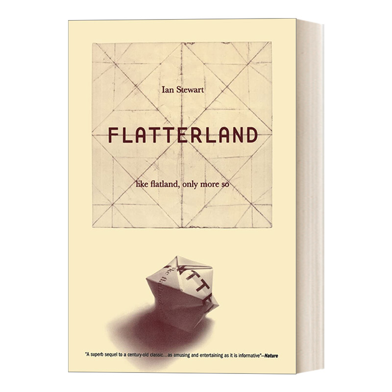 英文原版 Flatterland 二维国内外 数字漫游奇历记 英文版 进口英语原版书籍