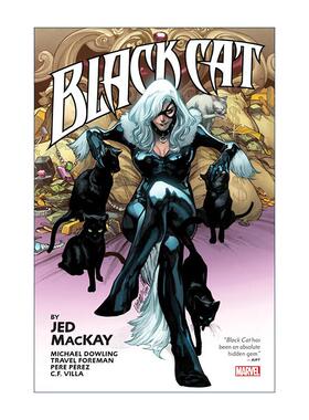英文原版 Black Cat By Jed Mackay Omnibus 黑猫精选集 菲丽西亚·哈代 漫威漫画 精装经典收藏版 英文版 进口英语原版书籍
