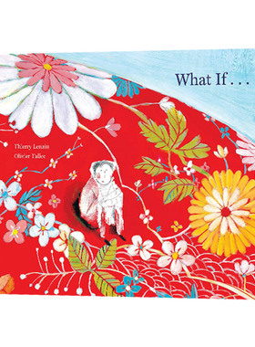 英文原版 What If... 如果是 法国绘本名家Olivier Tallec插画 精装儿童绘本 英文版 进口英语原版书籍