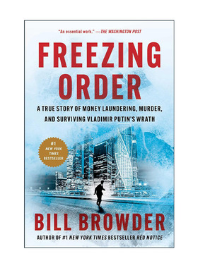 英文原版 Freezing Order 冻结令 关于财务 谋杀和一个人为正义而奋斗的真实故事 英文版 进口英语原版书籍