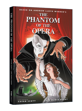 歌剧魅影 官方漫画小说 The Phantom of the Opera Official Graphic Novel Cavan Scott 英文原版