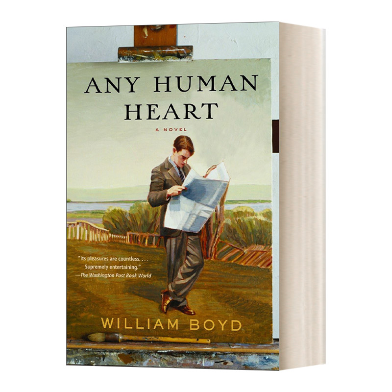 英文原版 Any Human Heart赤子之心凡人之心洛根·蒙斯图尔特的私密日记 William Boyd威廉·博伊德英文版进口英语原版书籍