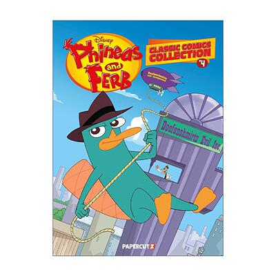 英文原版 Phineas And Ferb Classic Comics Collection Vol.4 飞哥与小佛 经典漫画集卷四 英文版 进口英语原版书籍