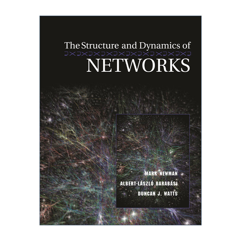 英文原版 The Structure and Dynamics of Networks Princeton Studies in Complexity 网络结构与动态 Mark Newman 英文版