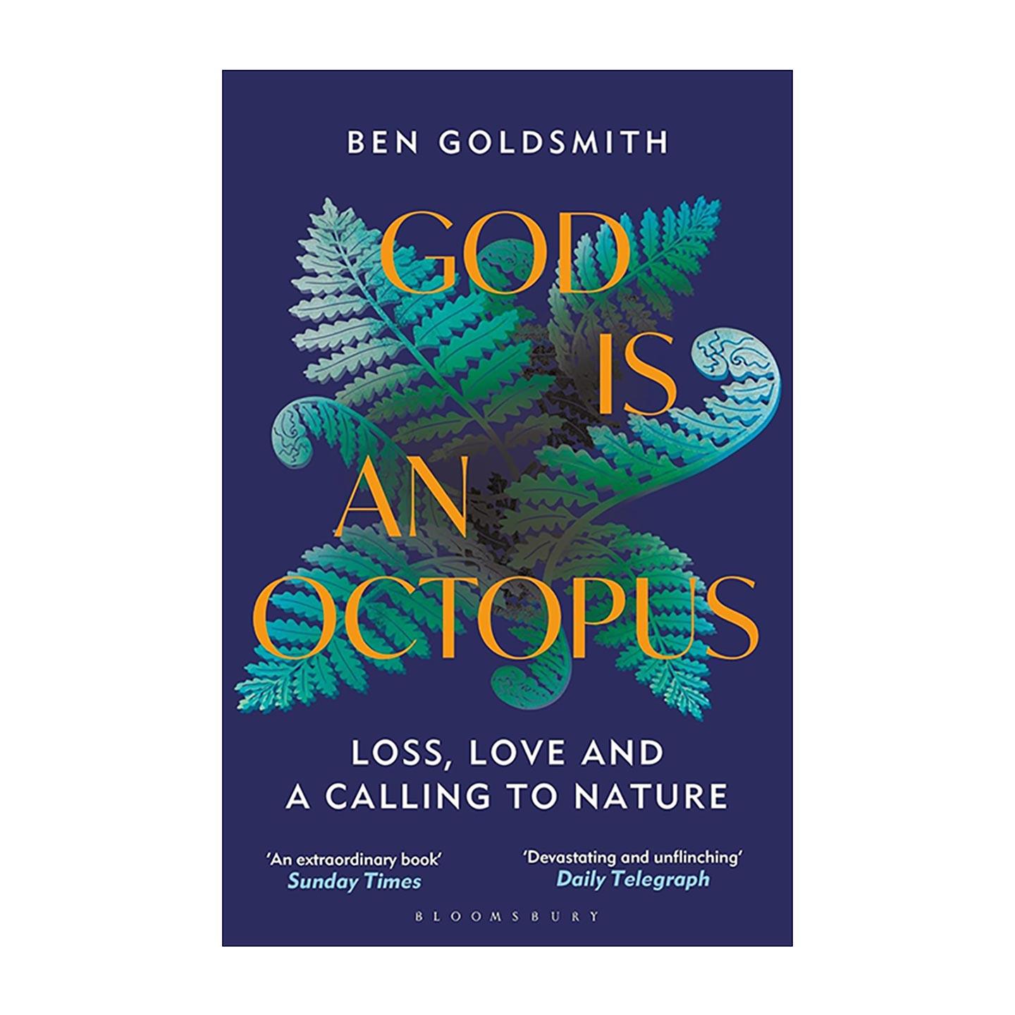 英文原版 God Is An Octopus 上帝是一只章鱼 失去 爱和对自然的呼唤 自然写作与个人回忆录 英文版 进口英语原版书籍