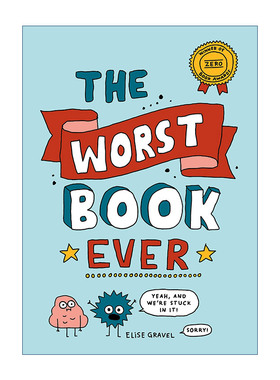 英文原版 The Worst Book Ever 很不好的书 精装图像小说 加拿大插画师Elise Grave 英文版 进口英语原版书籍