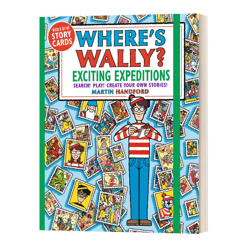 英文原版 wheres wally? exciting expeditions 沃利在哪里?