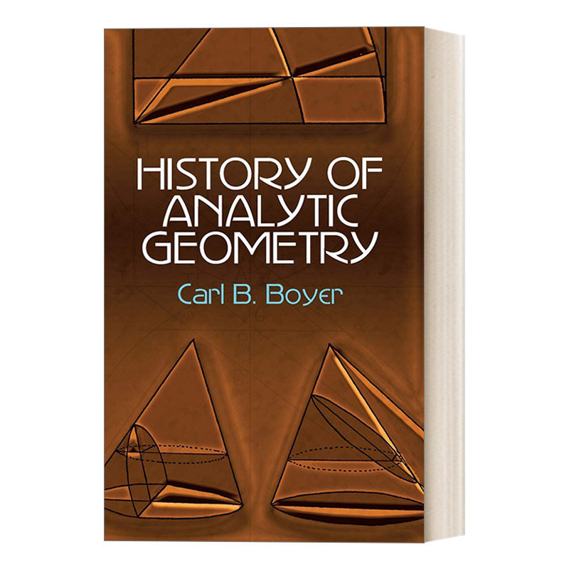 英文原版 History of Analytic Geometry 解析几何的历史 Dover数学丛书 英文版 进口英语原版书籍