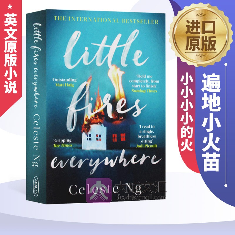 英文原版小说 遍地小火苗 小小小小的火 英版 Little Fires Everywhere