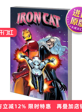 英文原版 Iron Cat 钢铁猫 1-5合集 漫威漫画 Jed Mackay 英文版 进口英语原版书籍