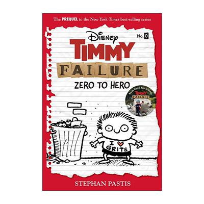 英文原版 Timmy Failure 从零到英雄 蒂米失败前传 迪士尼儿童推理漫画 斯蒂芬·帕斯蒂斯 英文版 进口英语原版书籍