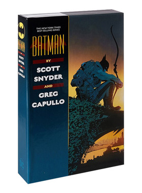 英文原版 Batman by Scott Snyder & Greg Capullo Box Set 2 蝙蝠侠盒装漫画收藏版2 英文版