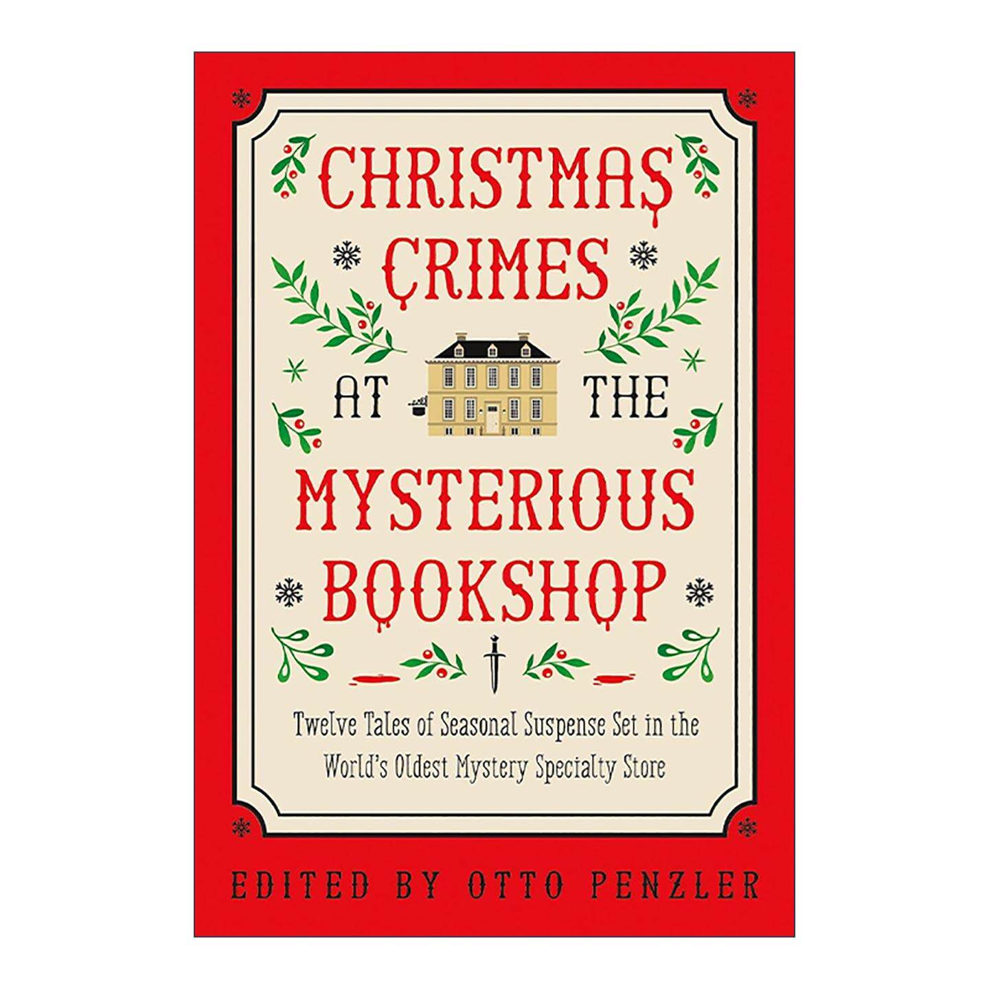 英文原版 Christmas Crimes at The Mysterious Bookshop 神秘书店的圣诞节罪案 推理小说集 精装 英文版 进口英语原版书籍
