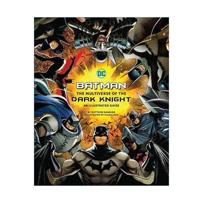 英文原版 Batman The Multiverse of the Dark Knight 蝙蝠侠 黑暗骑士的多元宇宙 精装插画指南 英文版 进口英语原版书籍