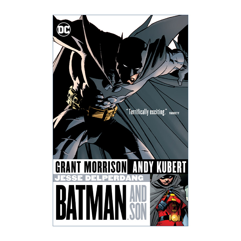 英文原版 Batman and Son 蝙蝠侠父与子 DC漫画 2023新版 Grant Morrison 英文版 进口英语原版书籍