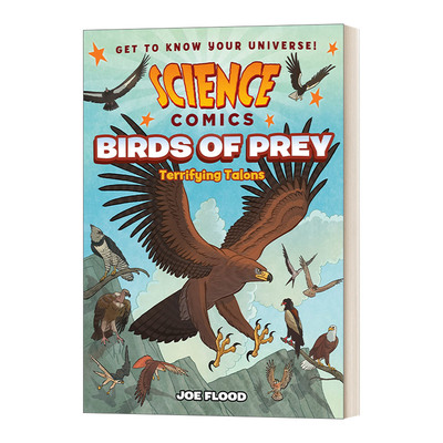 英文原版 Science Comics Birds of Prey Terrifying Talons 科学漫画 猛禽 恐怖之爪 英文版 进口英语原版书籍