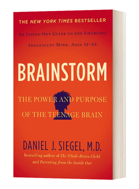 英文原版 Brainstorm the Power and Purpose of the Teenage Brain 青春期大脑风暴 青少年是如何思考与行动的 英文版 进口书籍