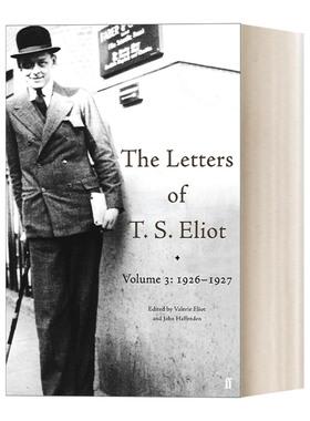 英文原版 The Letters of T. S. Eliot Volume 3 1926-1927 T.S.艾略特书信集 第三卷 精装 英文版 进口英语原版书籍