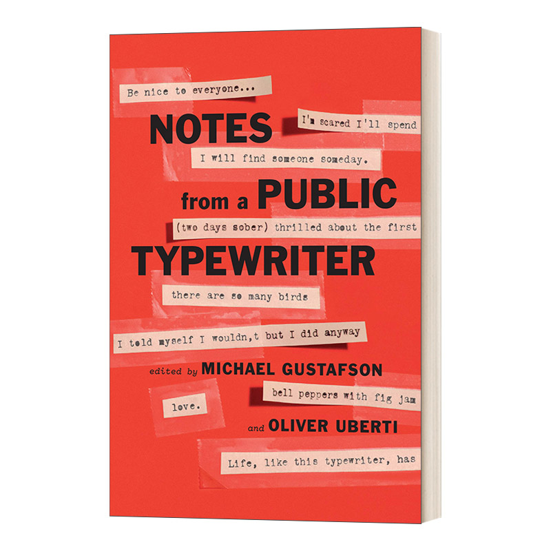 英文原版 Notes from a Public Typewriter 公用打字机上的笔记 精装 英文版 进口英语原版书籍
