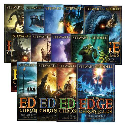 英文原版 The Edge Chronicles 昆特边境大冒险1-13册 畅销儿童冒险小说 英文版 进口英语原版书籍