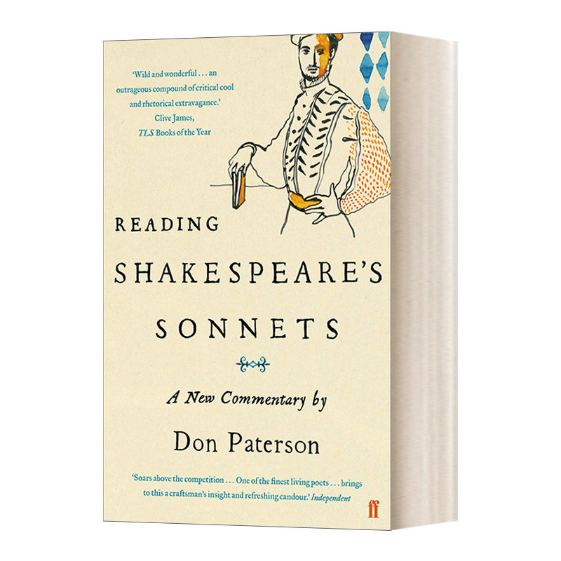 英文原版 Reading Shakespeare's Sonnets 莎士比亚十四行诗评注 唐·帕特森随笔 英文版 进口英语原版书籍