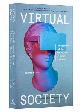 英文原版 Virtual Society Mr Exp 虚拟社会 元宇宙和人类体验新前沿 Herman Narula 英文版 进口英语原版书籍