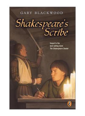 英文原版 Shakespeare's Scribe Shakespeare Stealer 莎士比亚的抄写员 偷莎士比亚的贼续篇 儿童推理小说 Gary Blackwood 英文版