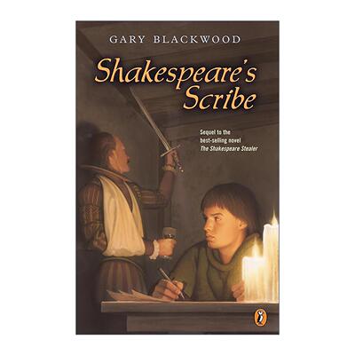 英文原版 Shakespeare's Scribe Shakespeare Stealer 莎士比亚的抄写员 偷莎士比亚的贼续篇 儿童推理小说 Gary Blackwood 英文版