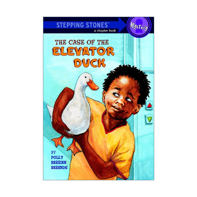 英文原版 The Case of the Elevator Duck A Stepping Stone Book 电梯鸭子事件 英文版 进口英语原版书籍