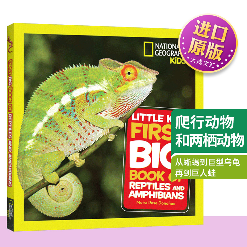爬行动物和两栖动物科普认知绘本