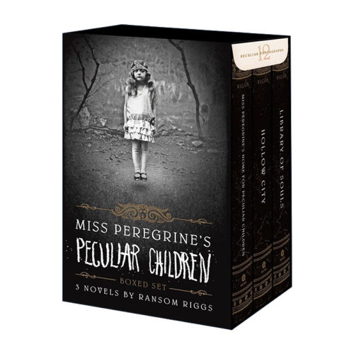 英文原版 Miss Peregrine Boxed Set 怪屋女孩 佩小姐的奇幻城堡 3本精装收藏版套装 含12张精美相片 Ransom Riggs 英文版