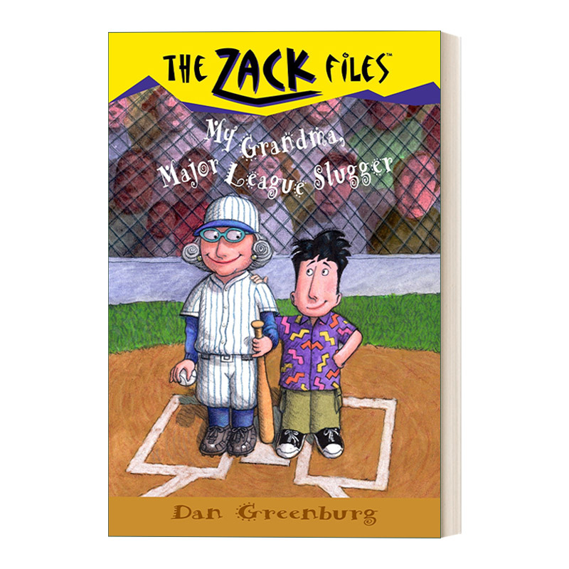 英文原版 The Zack Files 24 My Grandma Major League Slugger 札克档案系列24 儿童冒险章节桥梁书 英文版 进口英语原版书籍
