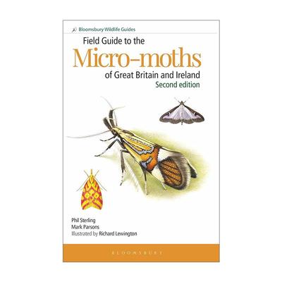 英文原版 Field Guide to the Micro-moths of Great Britain and Ireland 英国及爱尔兰小蛾类野外指南 英文版 进口英语原版书籍