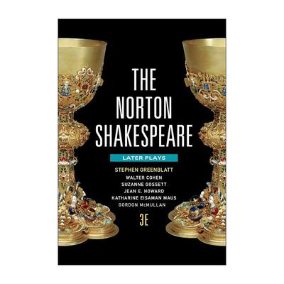 英文原版 The Norton Shakespeare 诺顿莎士比亚作品集 第三版 晚期戏剧 英文版 进口英语原版书籍