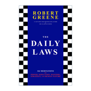 Greene Daily Robert The 关于权力 战略和人性 把控 诱惑 英文版 书籍 Laws 进口英语原版 英文原版 366条沉思录 精装 日常法则