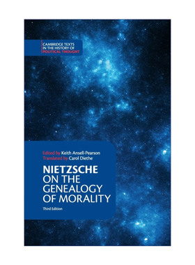 英文原版 Nietzsche On the Genealogy of Morality  and Other Writings 尼采 论道德的谱系及其他著作 剑桥政治思想史文本系列
