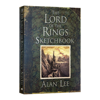 英文原版小说 The Lord Of The Rings Sketchbook 指环王精装素描集 精装 英文版 进口英语原版书籍