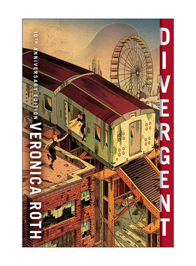 英文原版 Divergent 分歧者1 周年纪念版 英文版 进口英语原版书籍