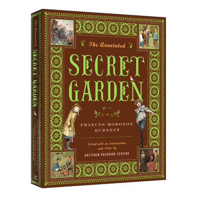 精装 英文原版 The Annotated Secret Garden 诺顿注释版 秘密花园 英文版 进口英语原版书籍